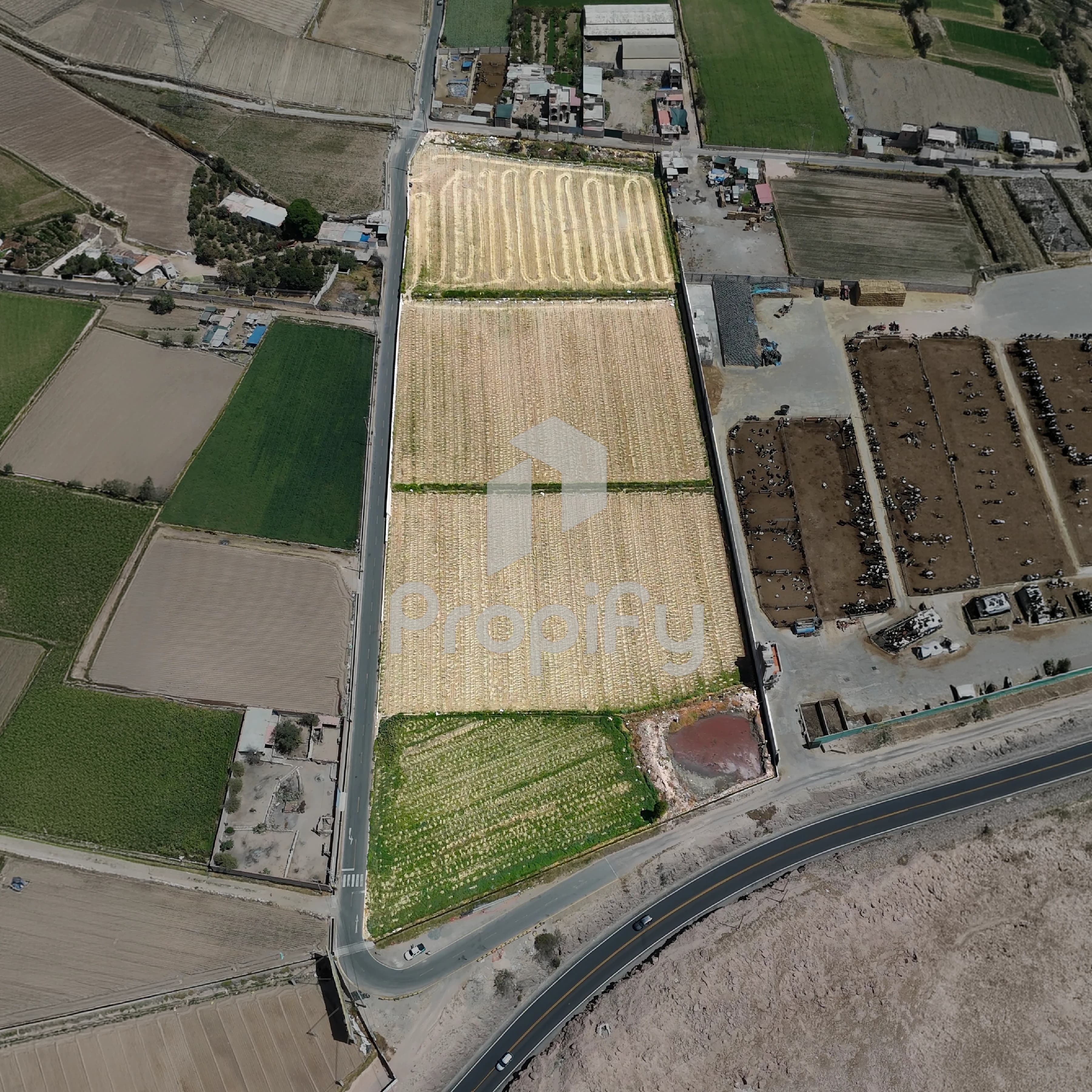 VENDO TERRENO AGRÍCOLA 2.8 HC PRECIO $35/M2